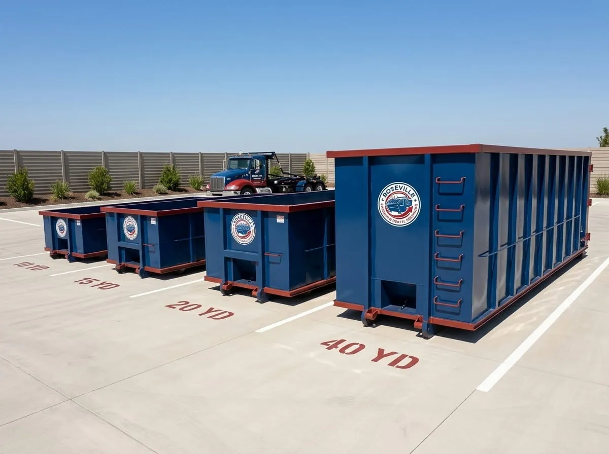 10, 15, 20 and 30 yard roll-off dumpsters available for rent in Roseville, MI 10, 15, 20 and 30 yard roll-off dumpsters available for rent in Roseville, MI